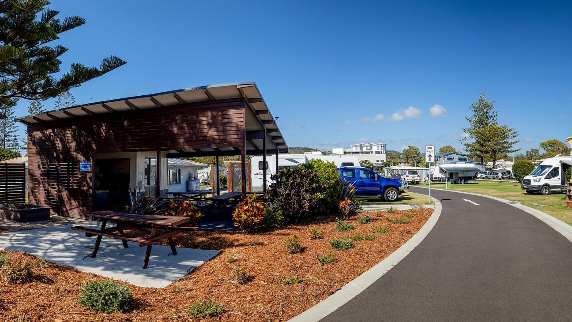Woolgoolga Beach Holiday Park Eksteriør billede